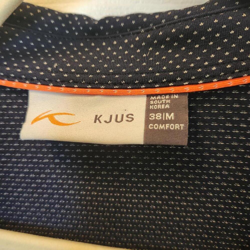 KJUS Women's Navy Blue Long Sleeve Polo Shirt -Size M (38) - Picture 2 of 9